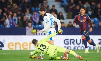 西甲第26轮：阿拉维斯客场0-2负于莱万特，最新积分榜变动解析