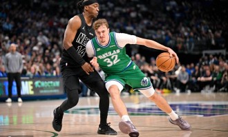 小波特28+9弗拉格27分 篮网不敌独行侠4连败