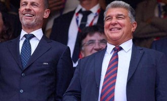 不陪皇马玩了？加泰媒体：巴萨和欧足联和解，决定退出超级联赛