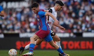 西甲-巴萨5-0巴伦西亚：锋线乱套了，巴萨卫冕悬了|前瞻